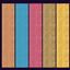 concrete wall bright color palette logo