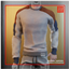 Contrast Sideseam Letter Raglan Pullover logo