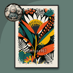 Flower Collage Painting #1 Sellable Extra A Samtuse963 project image