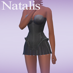 Corset+mini skirtⁿᵃᵗᵃˡⁱˢ logo