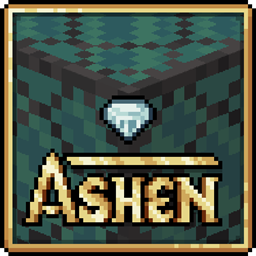 Ashen Simple Glass logo