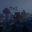 Peace with realism (Watch out for creepers) logo