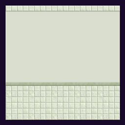 plaster with tile border project image