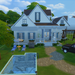 Four Sims Family Home logo