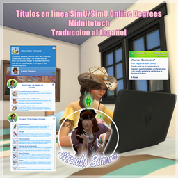 Títulos en línea SimU/SimU Online Degrees x Midnitetech TRADUCCION AL ESPAÑOL