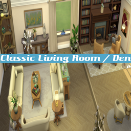 Classic Living Room & Den