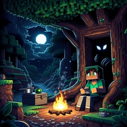 Black world logo