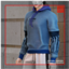 Letter Print Fleece Lined Drawstring Hoodie logo