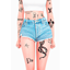 Somi Denim Shorts logo