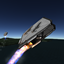 Ultimate Jet Fighter P-1187 "Super Dreadnought" logo