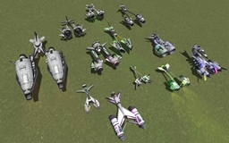 Pod Racer Pack (stock) 12 ships logo