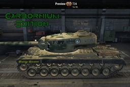 American T-34, History Skin