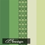 wallpaper with a pattern in green logo