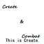 Create&Combat logo