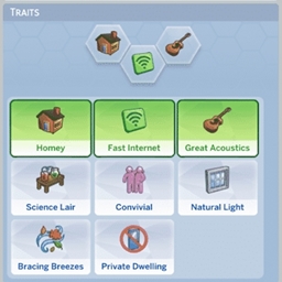 More Useful EA Lot Traits By a.deep.indigo Spanish Translation