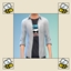 Cool graphic male tee with shirt logo