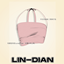 LIN-DIAN strappy tube top logo