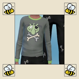 Boys Pajamas "Green Pirate"