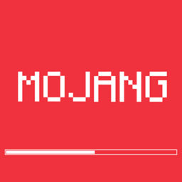 Minecraft font Mojang logo (Only Optifine)
