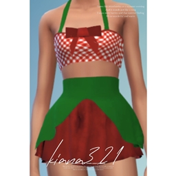 Plaid swimsuit project image