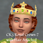 CK3 Royal Crown 2 - with Hair Attached logo