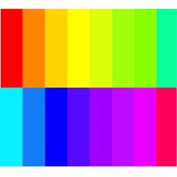 Coolors Custom Palette Wallpapers – RGB logo