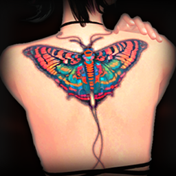 "Pride Moth" Back Tattoo project avatar