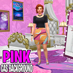 Pink CAS background by Jochi