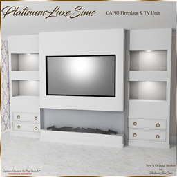 CAPRI Fireplace & TV Unit logo