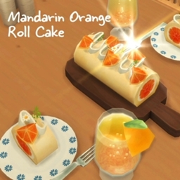 Pastel enrollado de mandarina de Oni Traducido al español by LizzySims