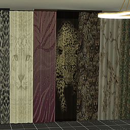 Racy Color Style Set (Giant Curtains)