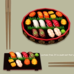 Set de sushi de Oni Traducido al español by LizzySims
