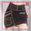 Zipper Pocket Urban Denim Skirt logo