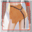Asymmetric Wrap High Waist Slim Fit Skorts logo