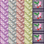 colored tile mosaic_v logo