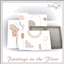 Boho Paintings on the floor logo