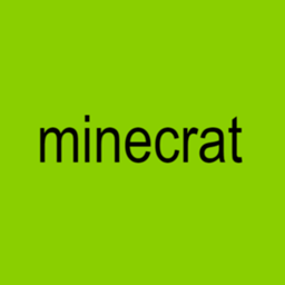 minecrat: an exploration heavy experience logo