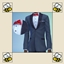 Male Tuxedo With Red Bow Tie logo
