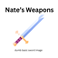 Nate's Weapons logo