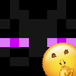 Quieter Enderman stare logo