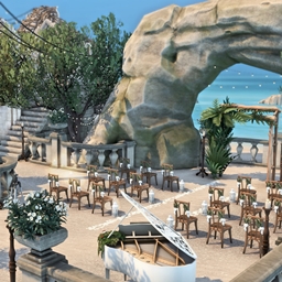Mediterranean Beach Wedding Venue