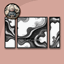 HQ Achromatic Modern Triptych #2 Sellable Extra E Samtuse963 logo