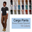 Snowy Escape Cargo Pants logo
