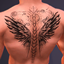 Wings Back Tattoo logo