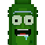 Pickle Rick logo