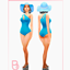 Woman Swimsuit - Bee - Version 1 logo