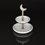 Moon jewelry holder decoration logo