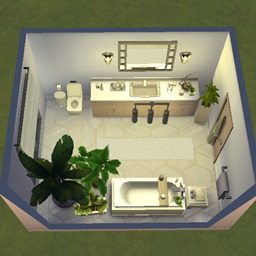 A bathroom - The Sims 4 Rooms / Lots - CurseForge
