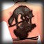 "Wolf Sif" Dark Souls Back Tattoo logo