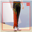 Jin Red Flame Training Pants logo
